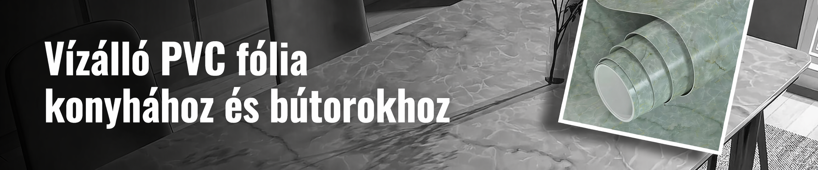 Vízálló PVC konyhai fólia