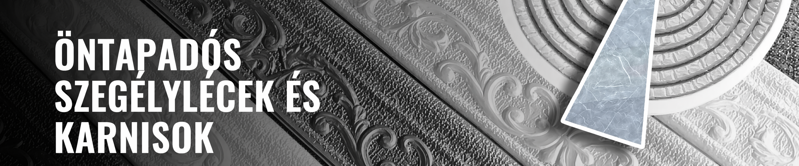 Öntapadós szegélylécek és karnisok