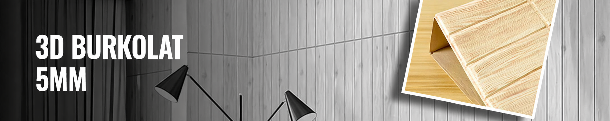 3D burkolat 5mm