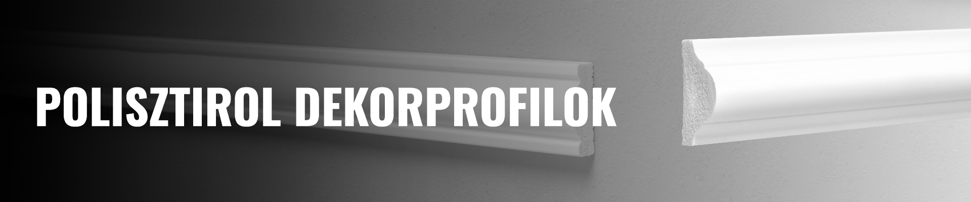 Polisztirol dekorprofilok