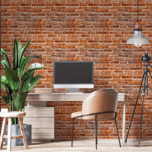 Tapéta 3D téglák klasszikus tégla