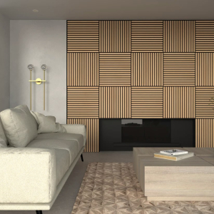 Akusztikus panel Nero 60x60 cm