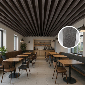 Szürke színben levő dekoratív mennyezetprofil