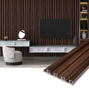 Sziena dekoratív PVC panel, mérete 270x2.2x16cm