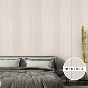 Öntapadós panel Bianco Linea - 60x300cm