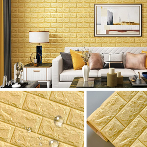 Öntapadós tapéta arany színben - 3mm