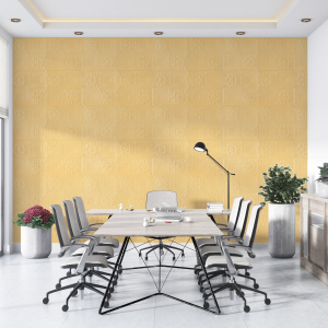 Öntapadós arany színben lévő mennyezeti pannó