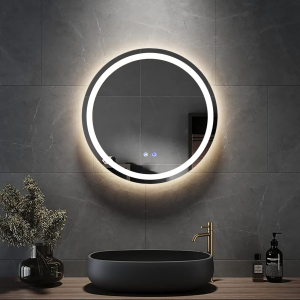 Fürdőszoba tükör LED világítással és páramentesítő funkcióval Doris