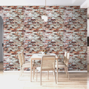 Téglák barokk stílusban 3D tapéta