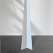 Sarokléc fehér színben