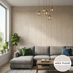 Öntapadós panel Bianco Linea - 60x300cm