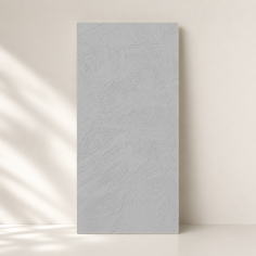 Öntapadó flexibilis panel – Strukturált vakolat harmóniája szürke színben 120 × 60 cm