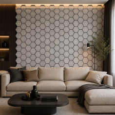 Monza akusztikus falpanel 62 × 76 cm