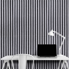 Öntapadós panel Nero Linea