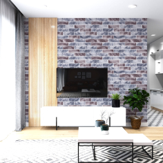 Márvány csempe utánzó öntapados panel  5mm