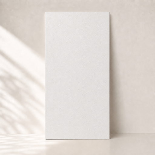 Prémium Öntapadós Flexibilis Panel – Kő hatású vakolat Fehér 120x60 cm
